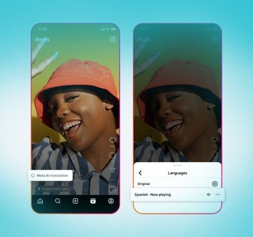 Instagram Reels adds more AI translations